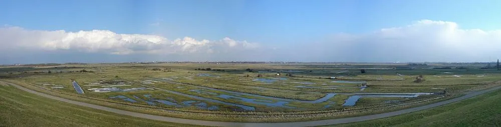 Yerseke: Panorama Yerseke Moer